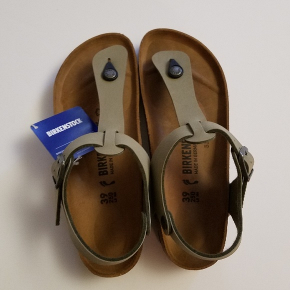 New Birkenstock Kairo Khaki Green Sandals 39 - Picture 2 of 6
